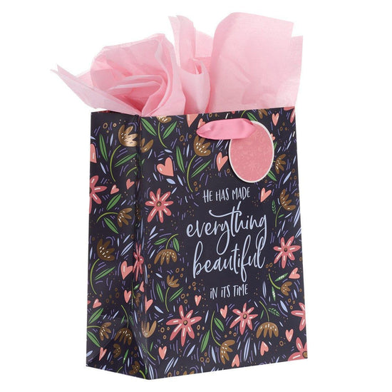 He Has Made Everything Beautiful Medium Gift Bag - Ecclesiastes 3:11 - Pura Vida Books