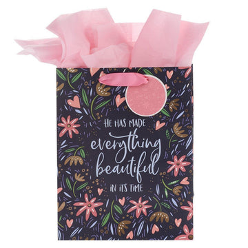 He Has Made Everything Beautiful Medium Gift Bag - Ecclesiastes 3:11 - Pura Vida Books