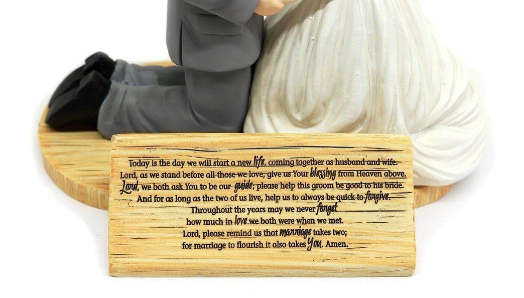 Hear Our Prayer Bride and Groom Figurine - Pura Vida Books