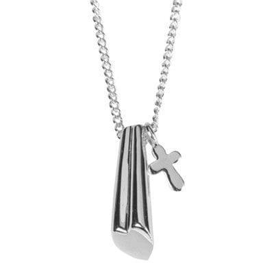 Heart, Cross, Multidimensional Necklace - Pura Vida Books