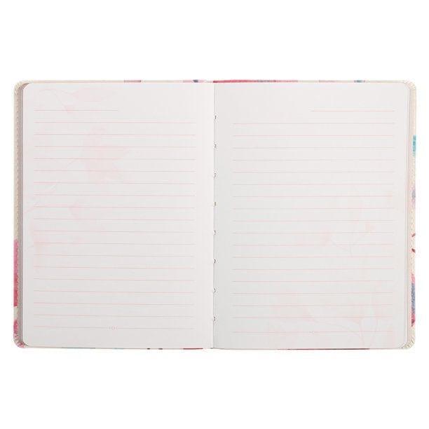 Heartfelt Journal Embrace the Journey Pink Petals - Pura Vida Books