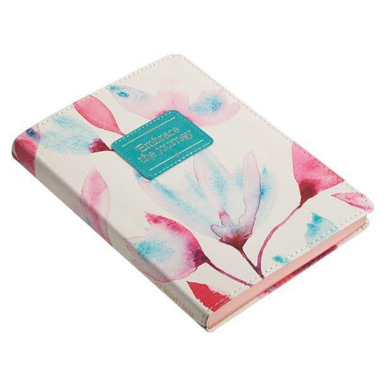 Heartfelt Journal Embrace the Journey Pink Petals - Pura Vida Books