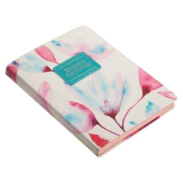 Heartfelt Journal Embrace the Journey Pink Petals - Pura Vida Books