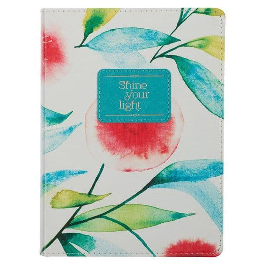 Heartfelt Journal Shine Your Light Orange Blossoms - Pura Vida Books