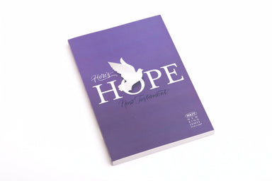 Here's Hope New Testament: NKJV, Personal Size Reference, Classic Black Leathertouch - Pura Vida Books