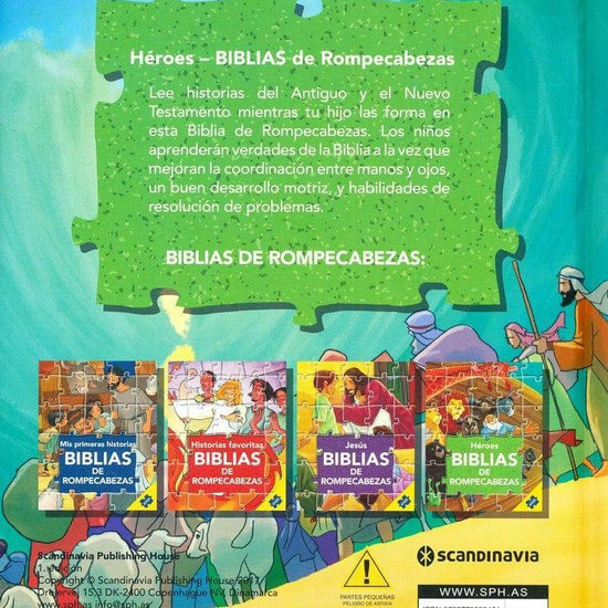 Heroes Biblias de rompecabezas - Pura Vida Books