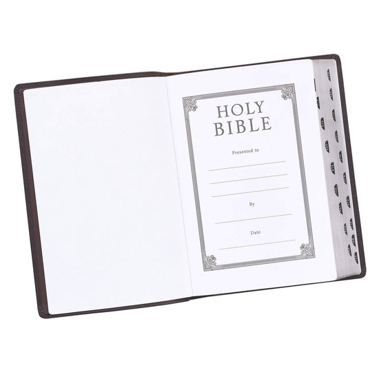 Holy Bible Super Giant (Dark Brown) - Pura Vida Books