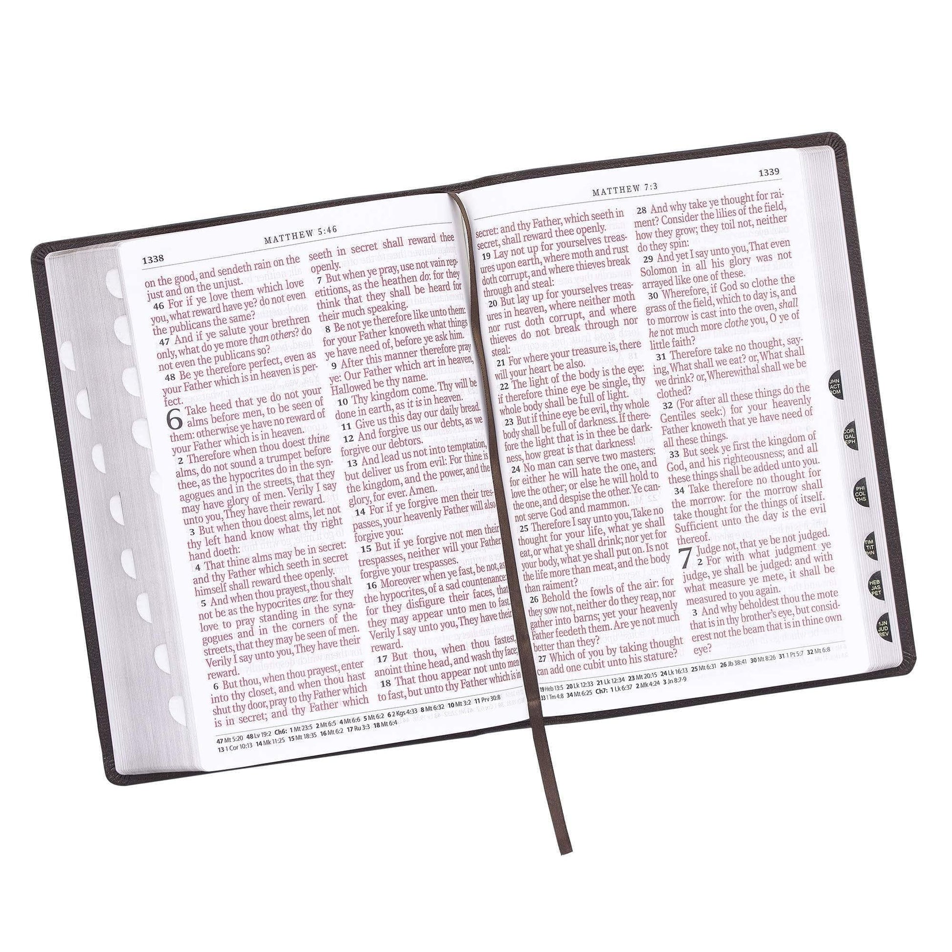 Holy Bible Super Giant (Dark Brown) - Pura Vida Books