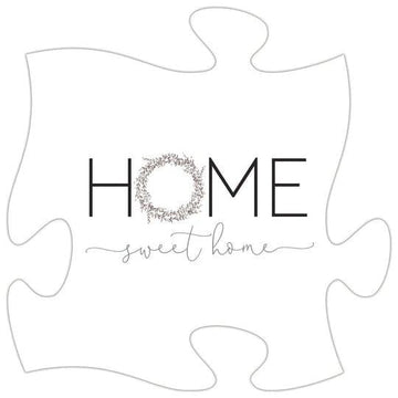 Home Sweet Home Mini Puzzle Piece Décor - Pura Vida Books