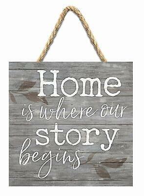 Home Where Story Begins Rustic Grey - Pura Vida Books