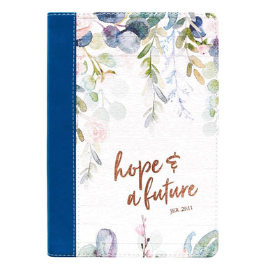 Hope and Future LuxLeather Journal - Jeremiah 29:11 - Pura Vida Books