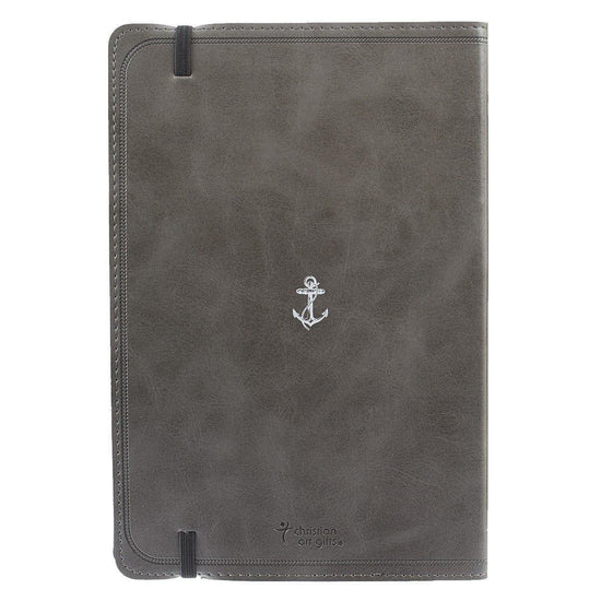 Hope is an Anchor Pewter Flexcover Journal - Hebrews 6:19 - Pura Vida Books