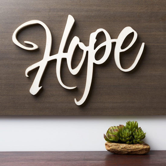 Hope - Laser Cutout Wall Art - Pura Vida Books