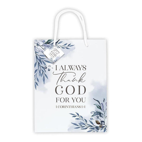 I Always Thank God For You Gift Bag - Pura Vida Books