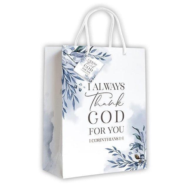 I Always Thank God For You Gift Bag - Pura Vida Books