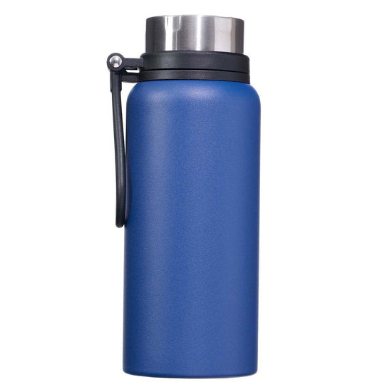 I Can Do All Things Blue Stainless Steel Water Bottle - Philippians 4:13 - Pura Vida Books