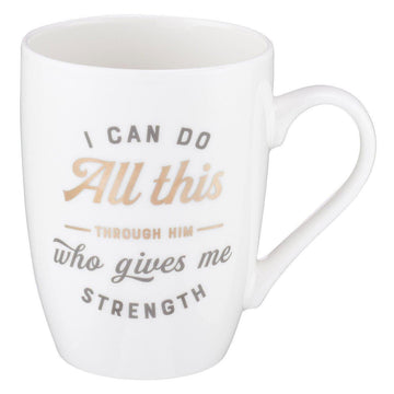 I Can Do All Things Coffee Mug - Pura Vida Books