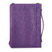 I Can Do All Things Positively Purple Faux Leather Fashion Bible Cover - Philippians 4:13 - Pura Vida Books