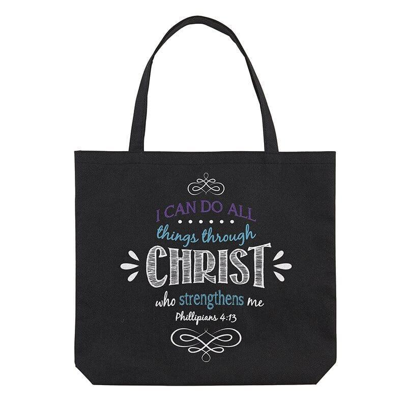 I Can Do All Things Through Christ Tote Bag - Pura Vida Books