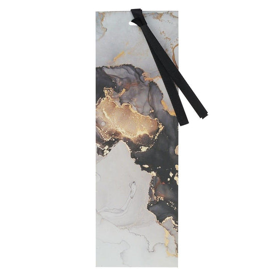 I Know The Plans Black and Gray Marbled Premium Bookmark - Jeremiah 29:11 - Pura Vida Books