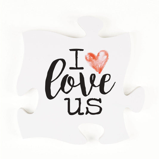 I Love Us Cuadro Rompecabeza - Pura Vida Books