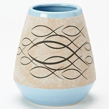 Ichthus Blue Vase - Pura Vida Books