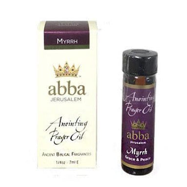 ABBA Anointing Oil Myrrh 1/4 oz Grace & Peace - Pura Vida Books