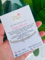 Pulsera Plata Génesis 12:2 | Always Blessed