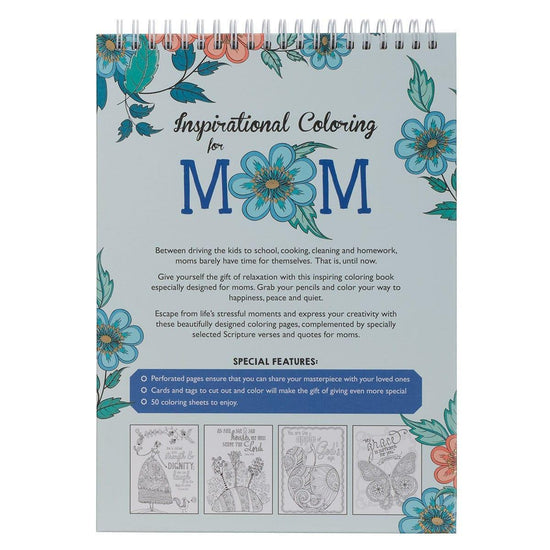 Inspirational Coloring for Mom Coloring Book - Pura Vida Books