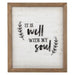 It Is Well With My Soul Wall Plaque - Pura Vida Books