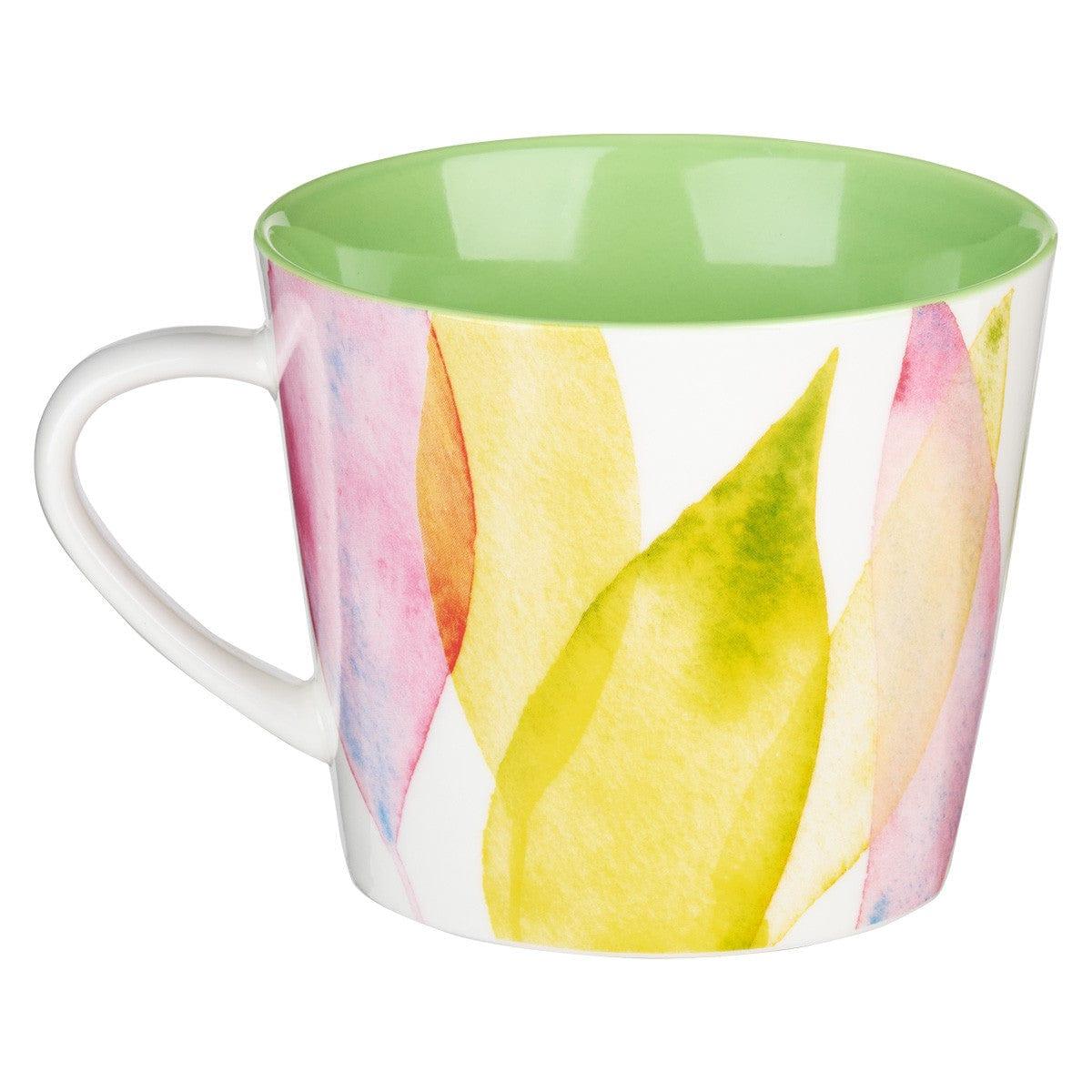 It's the Little Things Citrus Leaves Ceramic Coffee Mug - Pura Vida Books