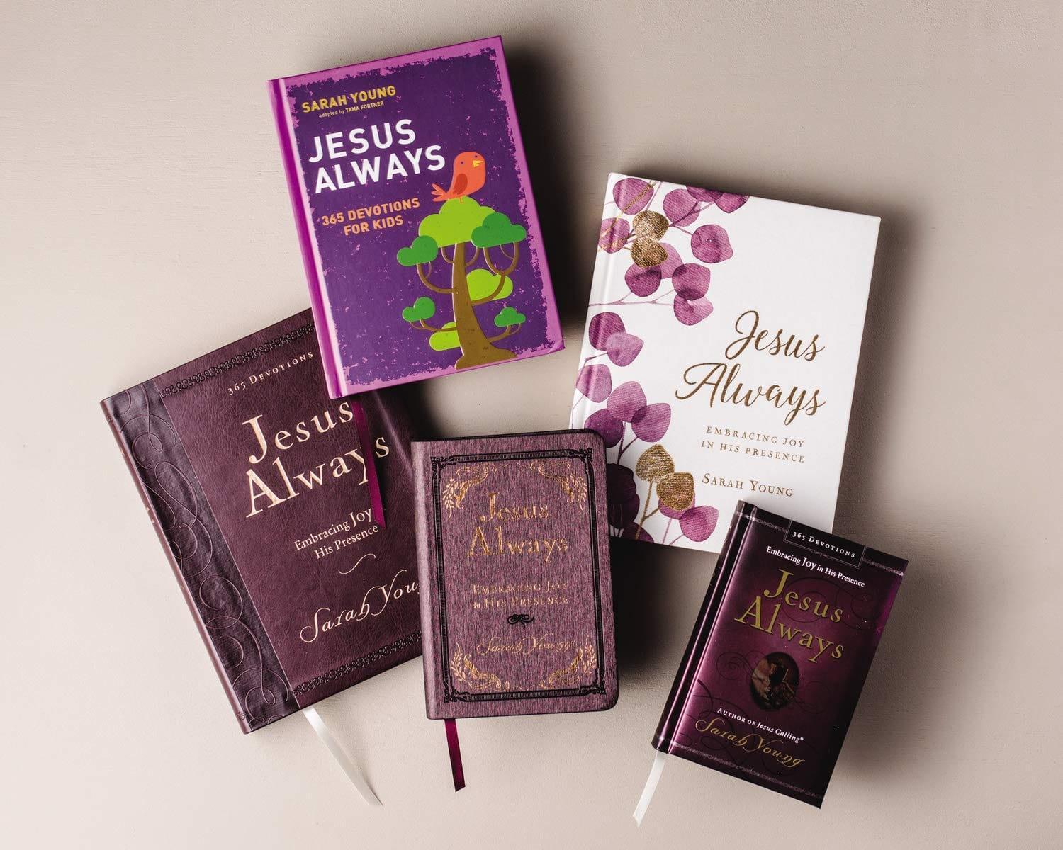 Jesus Always: 365 Devotions for Kids - Sarah Young - Pura Vida Books