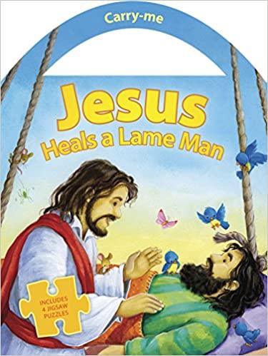 Jesus Heals a Lame Man (Carry Me Puzzle Books) - Pura Vida Books