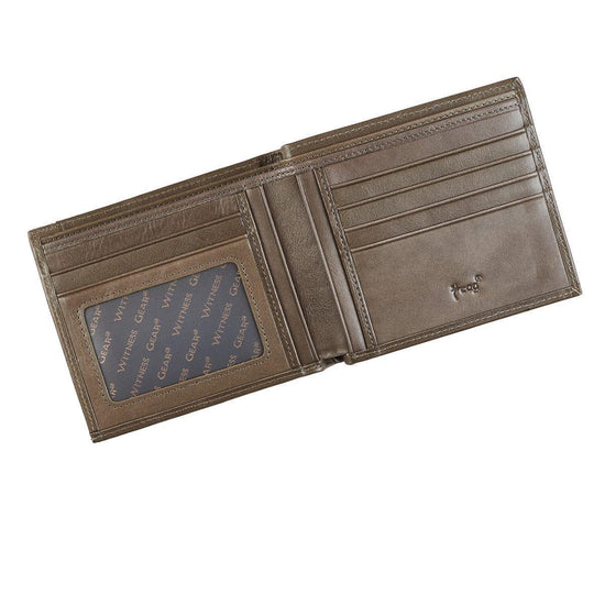 John 3:16 Cross Leather Wallet - Pura Vida Books