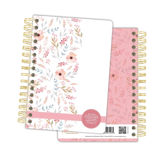 Journal Floral Todo Lo Que Hagas - Pura Vida Books