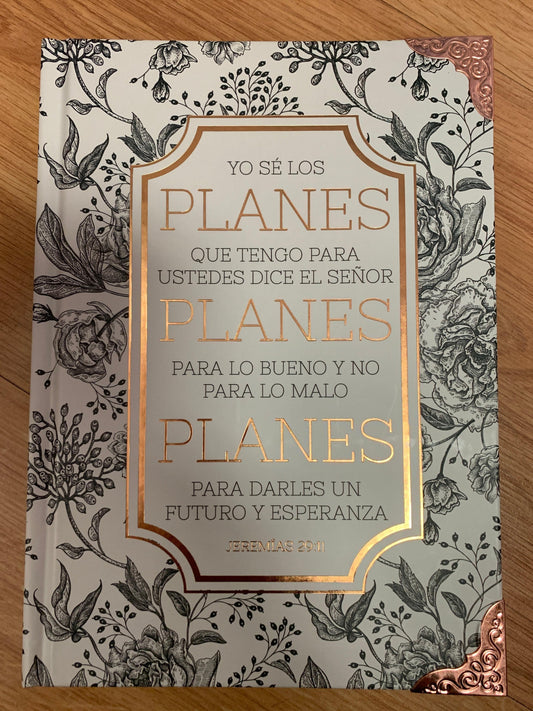 Journal - Yo se los planes Jeremías 29:11 - Pura Vida Books