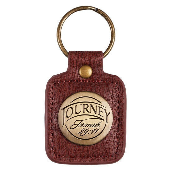 Journey - Jeremiah 29:11 Keyring in Tin - Pura Vida Books