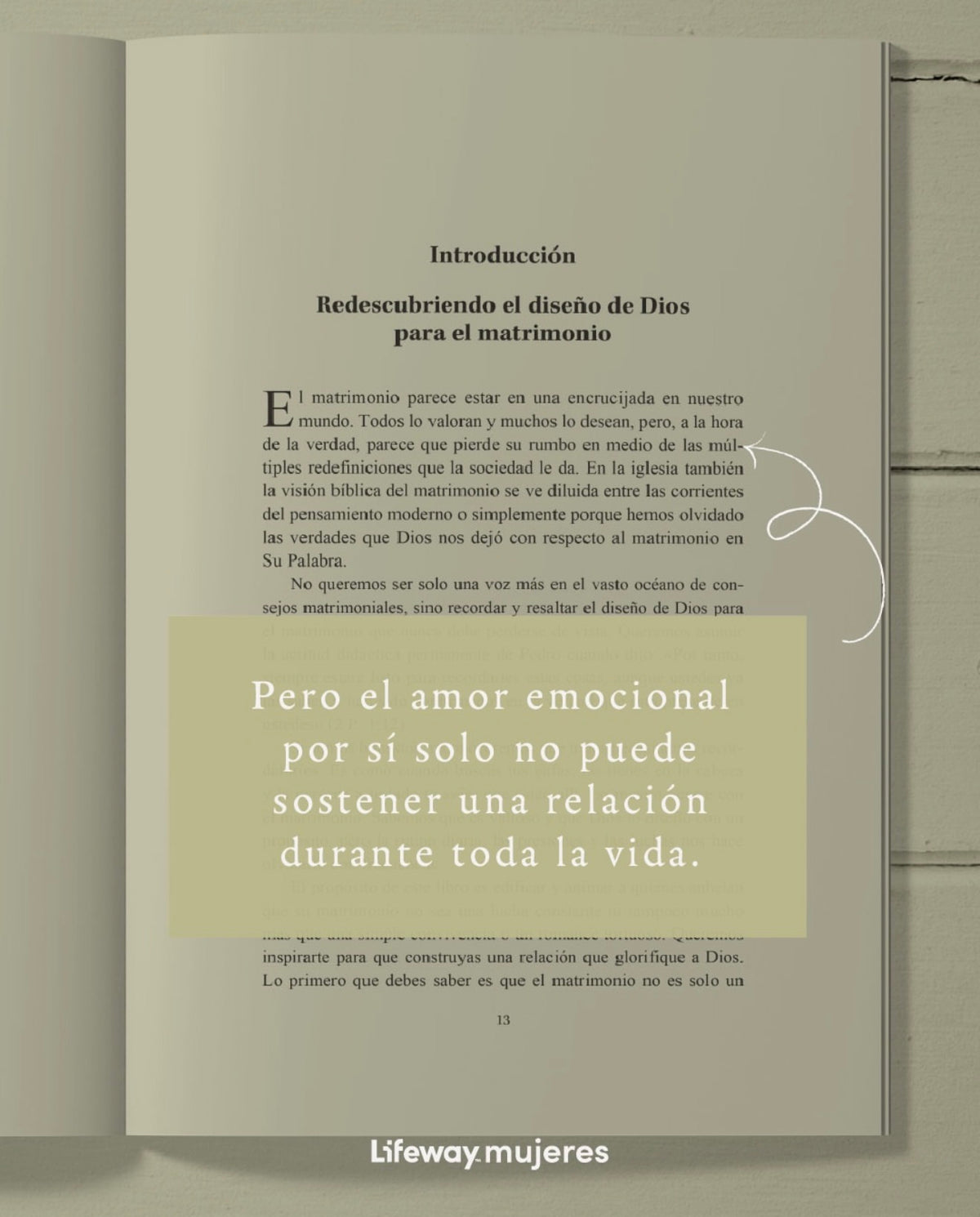Cita del libro Juntos y unidos sobre el amor emocional y la relación a largo plazo