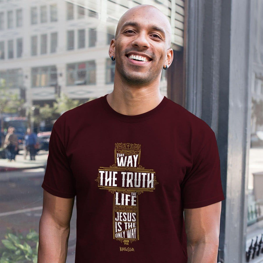Kerusso Christian T-Shirt I Am The Way The Truth And The Life - Pura Vida Books