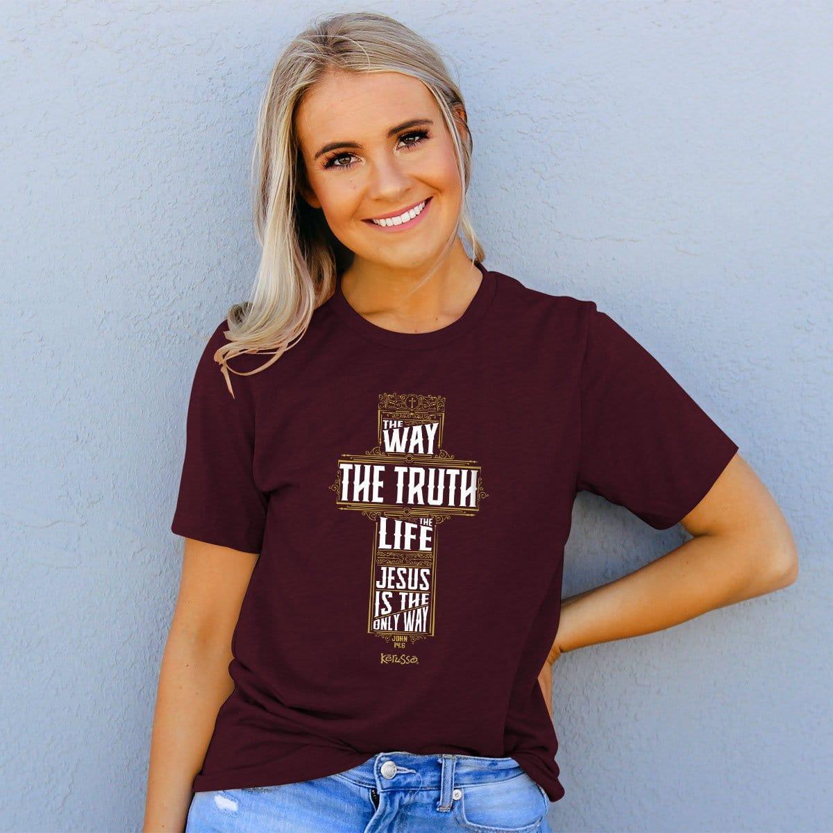 Kerusso Christian T-Shirt I Am The Way The Truth And The Life - Pura Vida Books