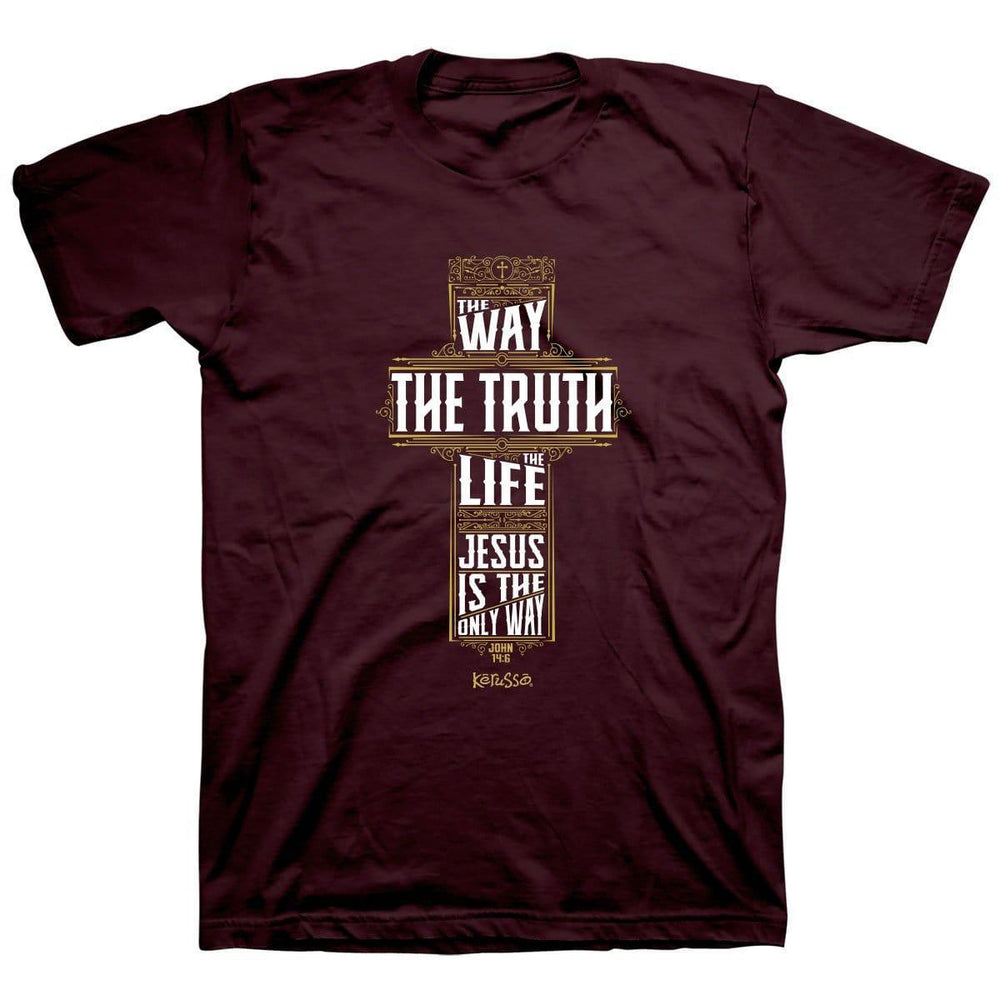 Kerusso Christian T-Shirt I Am The Way The Truth And The Life - Pura Vida Books
