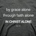 Kerusso Christian T-Shirt In Christ Alone - Pura Vida Books