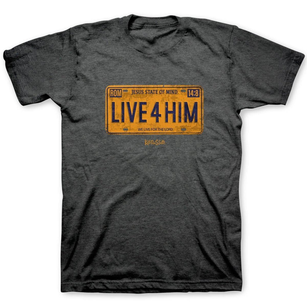 Kerusso Christian T-Shirt Live 4 Him - Pura Vida Books