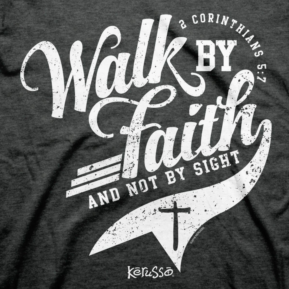 Kerusso Christian T-Shirt Walk By Faith - Pura Vida Books