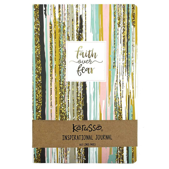 Kerusso Faith Over Fear Journal - Pura Vida Books