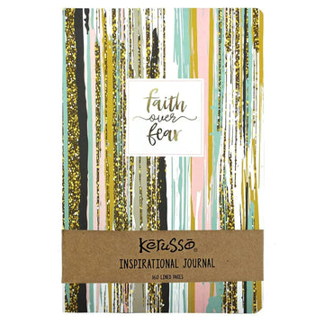 Kerusso Faith Over Fear Journal - Pura Vida Books