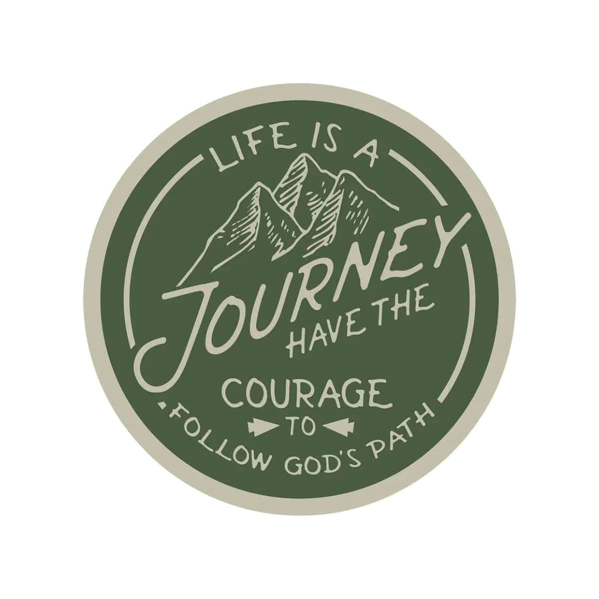 Kerusso Journey Sticker - Pura Vida Books