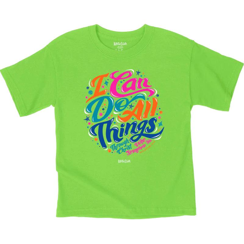 Kerusso Kids T-Shirt I Can Do All Things - Pura Vida Books