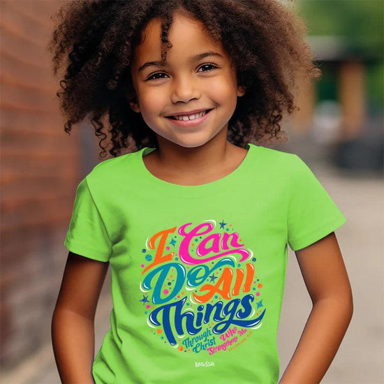 Kerusso Kids T-Shirt I Can Do All Things - Pura Vida Books