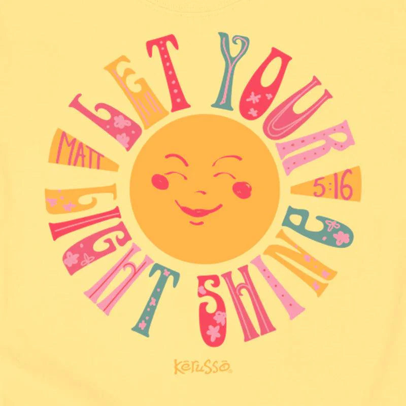 Kerusso Kids T-Shirt Let Your Light Shine - Pura Vida Books